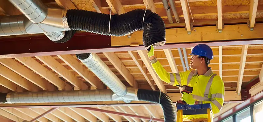 Replacing a Dryer Hose in The Woodlands, TX